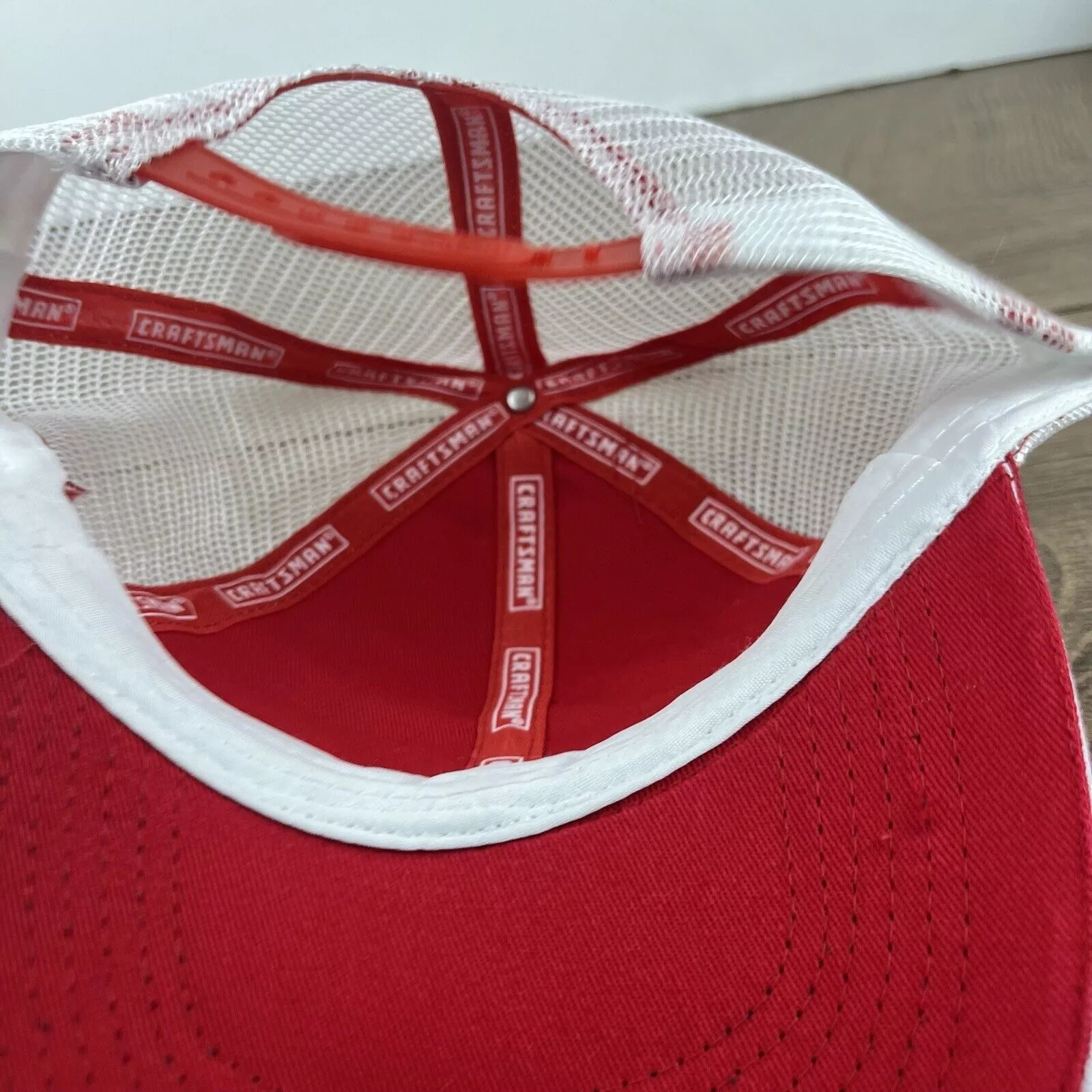 Craftsman Hats Craftsman Hat Craftsman Tools Hat Adjustable Hat Red Hat Adu
