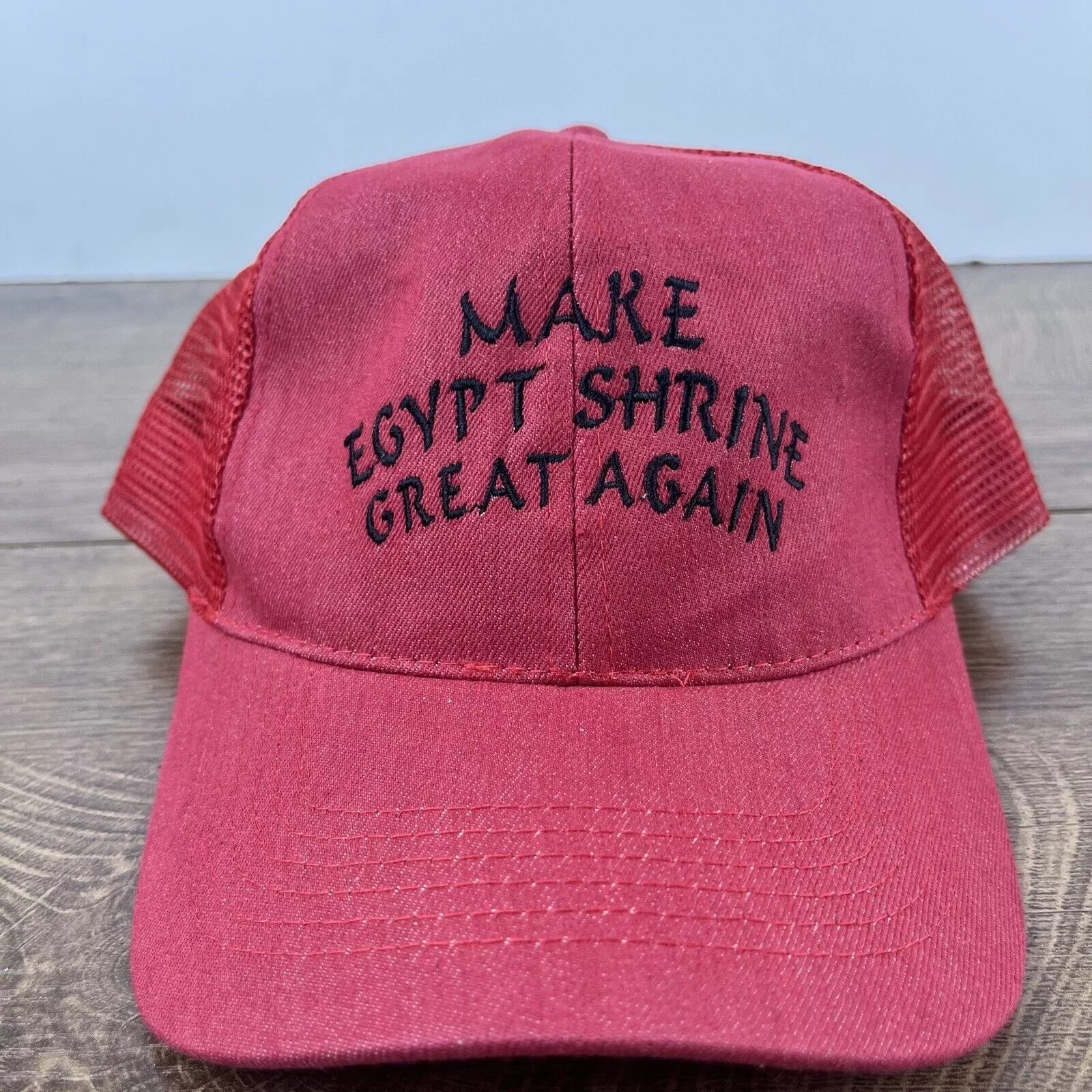 Other Hats Other Make Eygpt Shrine Great Again Hat Red Cap Adjustable Hat Red
