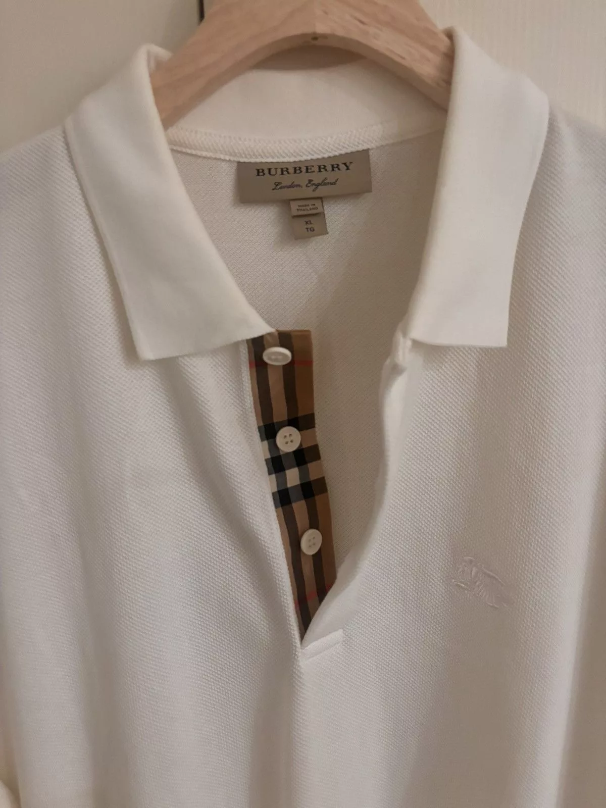 Burberry Polos Burberry polo White
