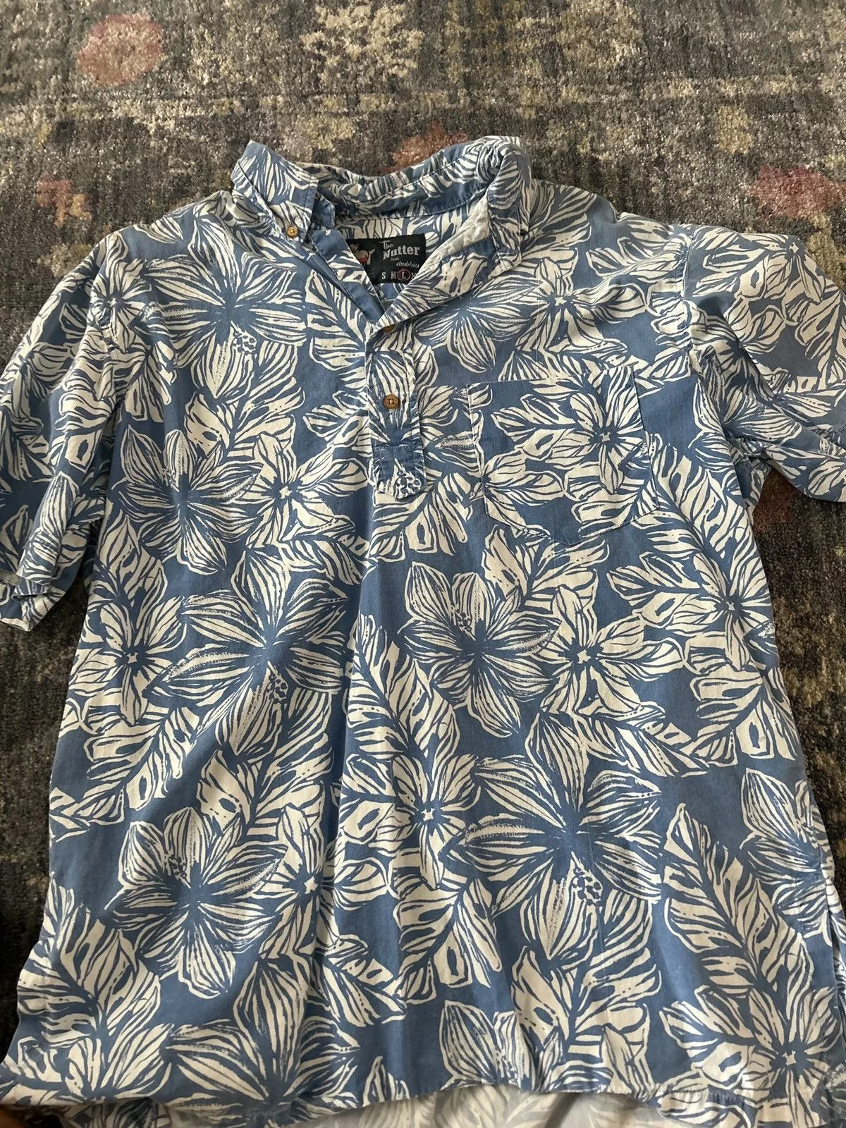 Chubbies Shirts Button Ups Chubbies The nutter Blue
