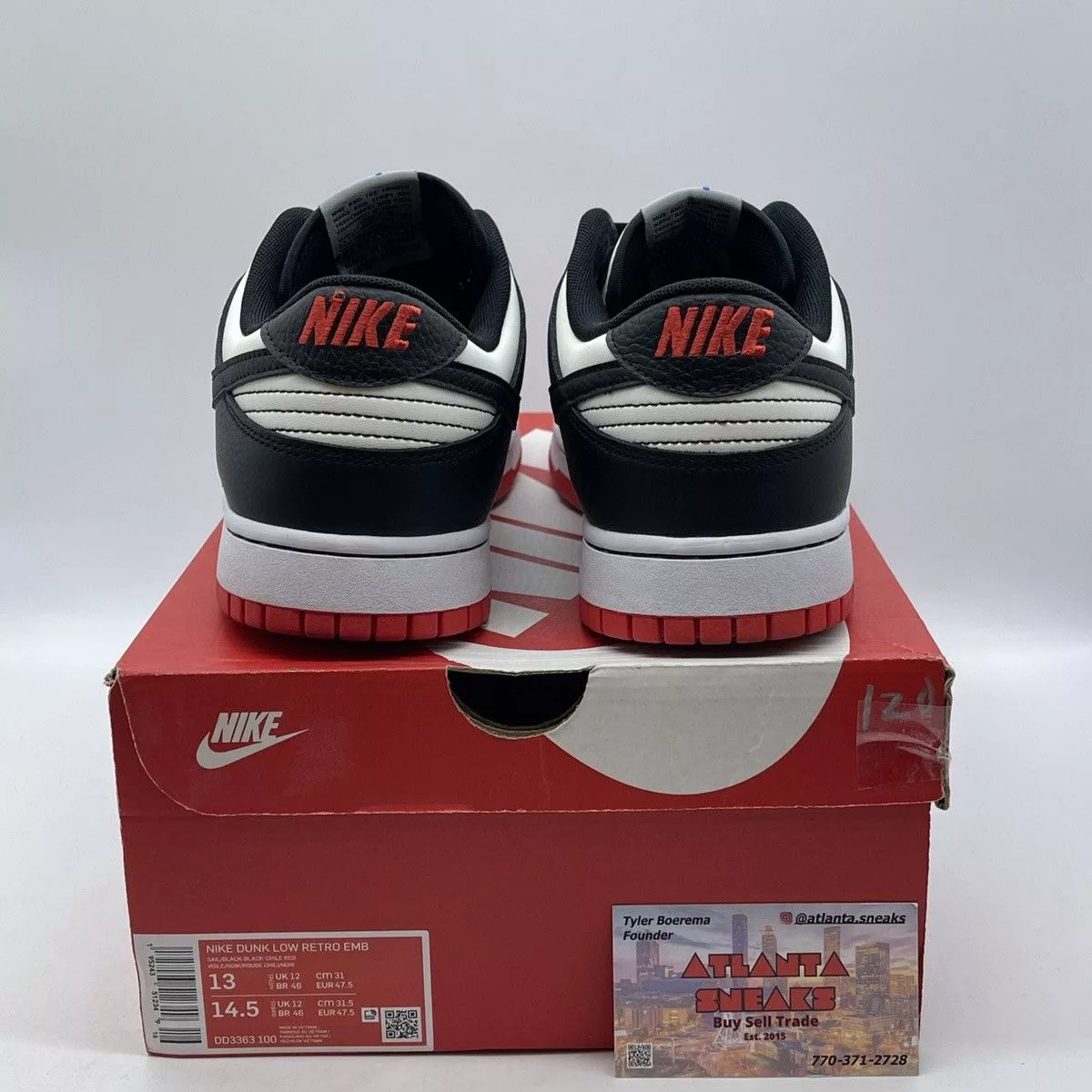 Nike Low Top Sneakers Nike NBA x Dunk low EMB 75th Anniversary - bulls White
