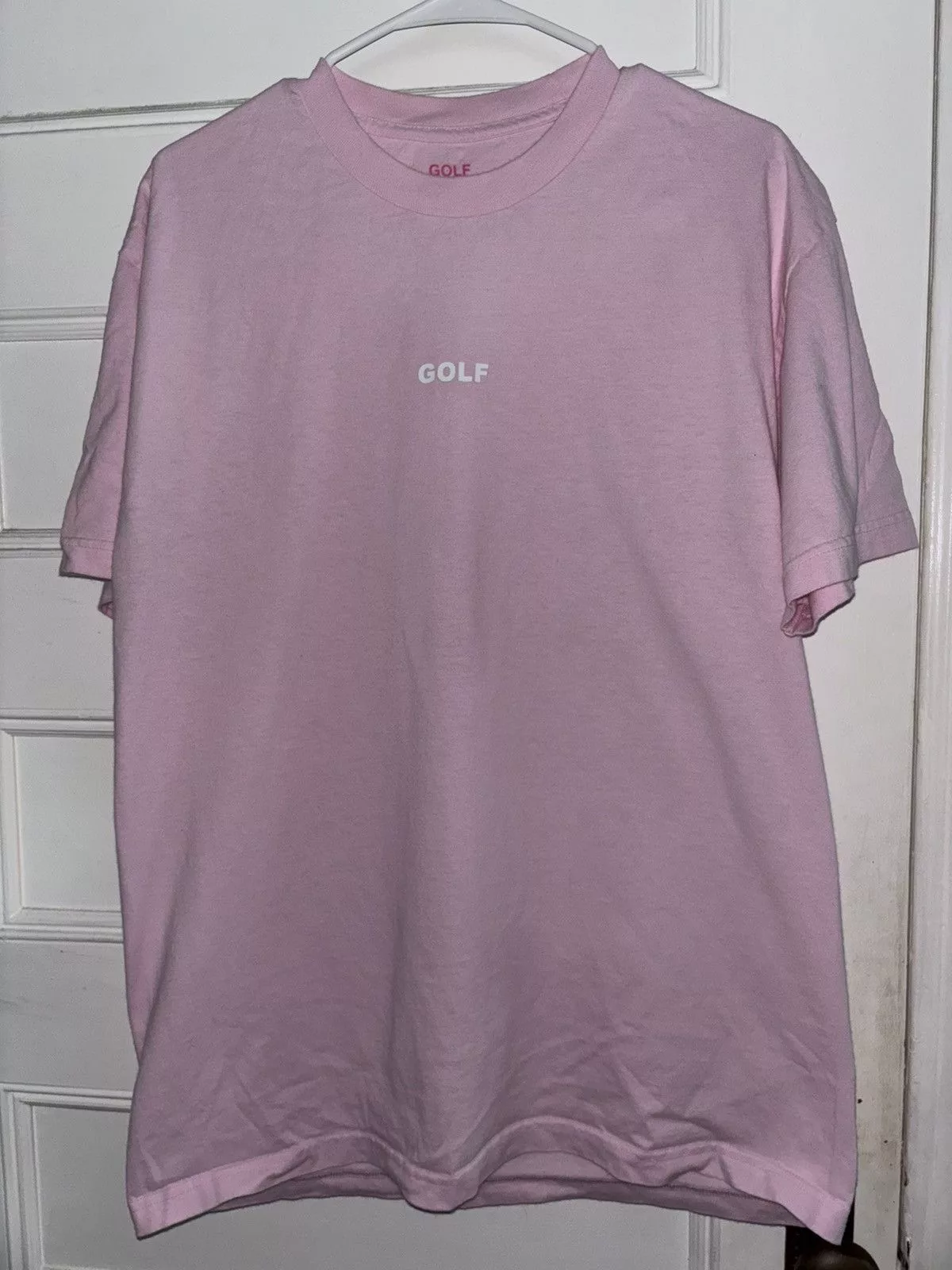Golf Wang Short Sleeve T Shirts Golf Wang Basic Pink Tee
