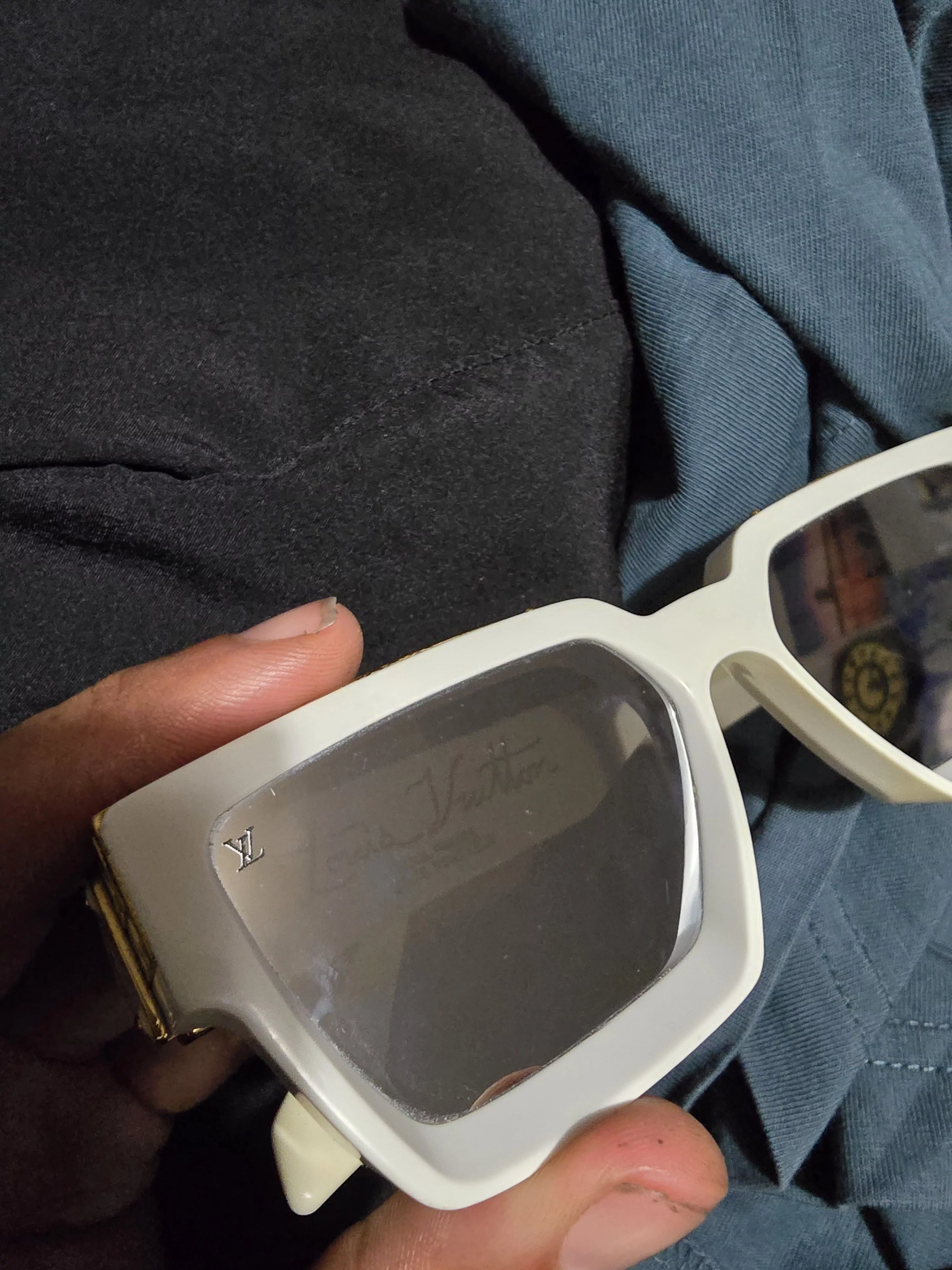 Louis Vuitton Sunglasses Louis Vuitton Virgil Abloh Millionaire Sunglasses White