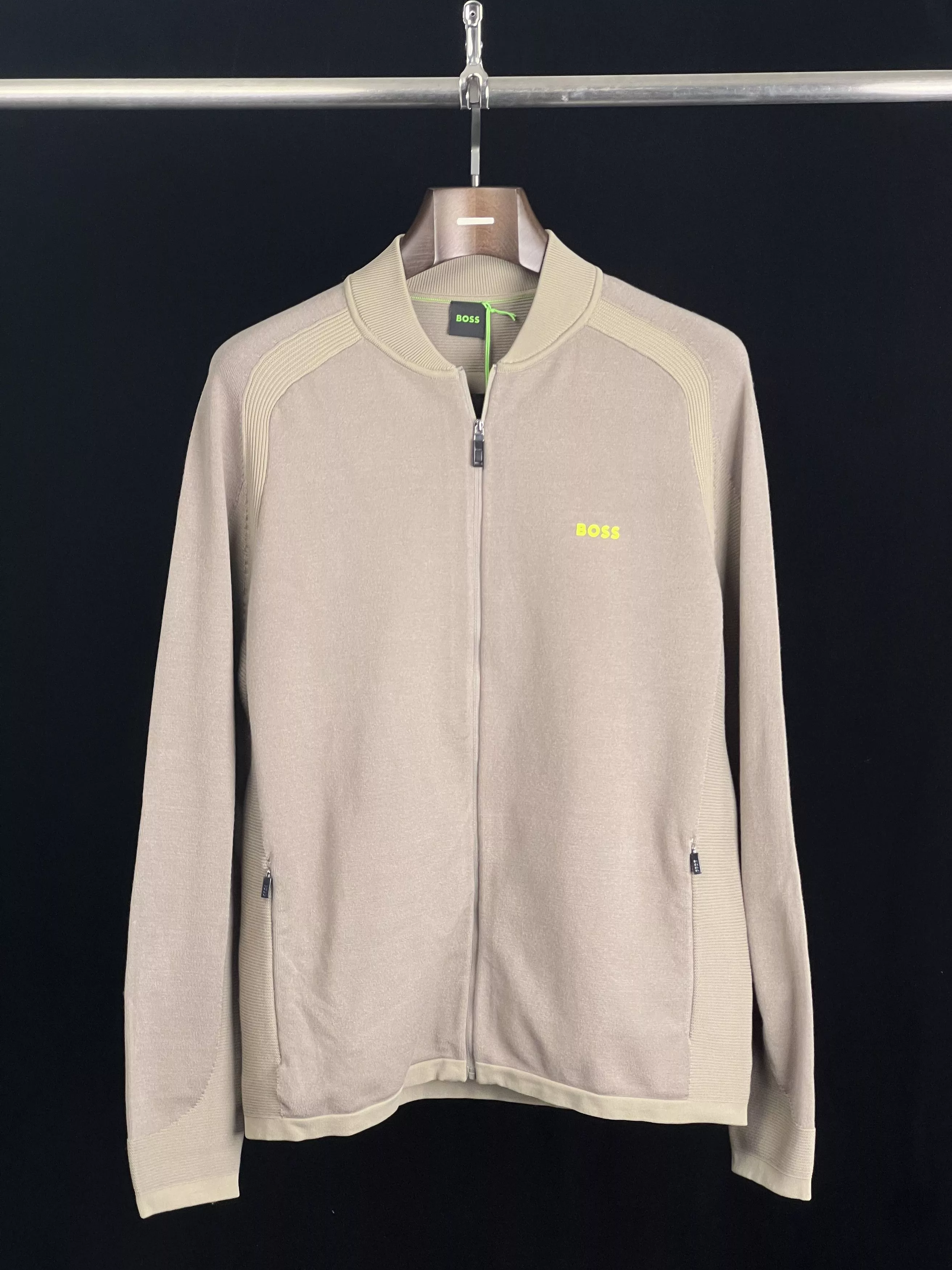 Hugo Boss Light Jackets Hugo Boss Brand New Cardigan ZARLIN Size M Brown