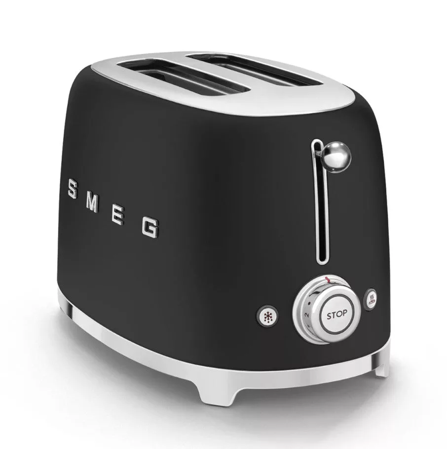 Matte Black 2 Slice Toaster