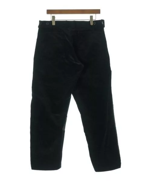 Comme des Garcons SHIRT Cropped Pants Patchwork Chino Cotton Black