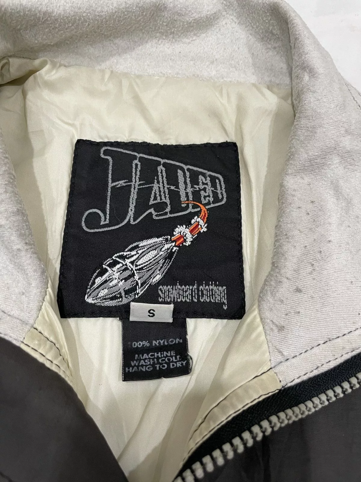 Hook-Ups Light Jackets Hook-Ups × Vintage Vintage Jaded Snowboarding USA bondage tactical Jacket Black