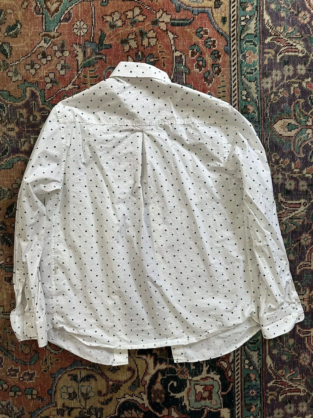 Aime Leon Dore Shirts Button Ups Aime Leon Dore Watercolor Dot Shirt White