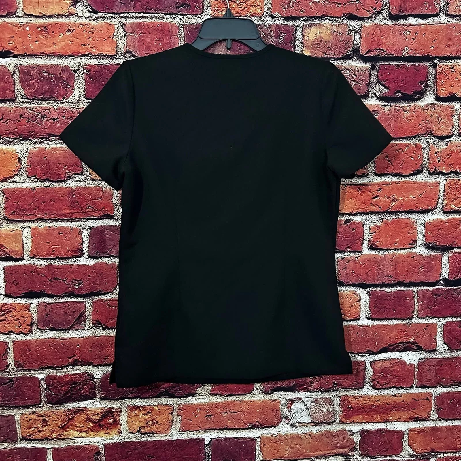 Other Pants Other Black Figs scrub top