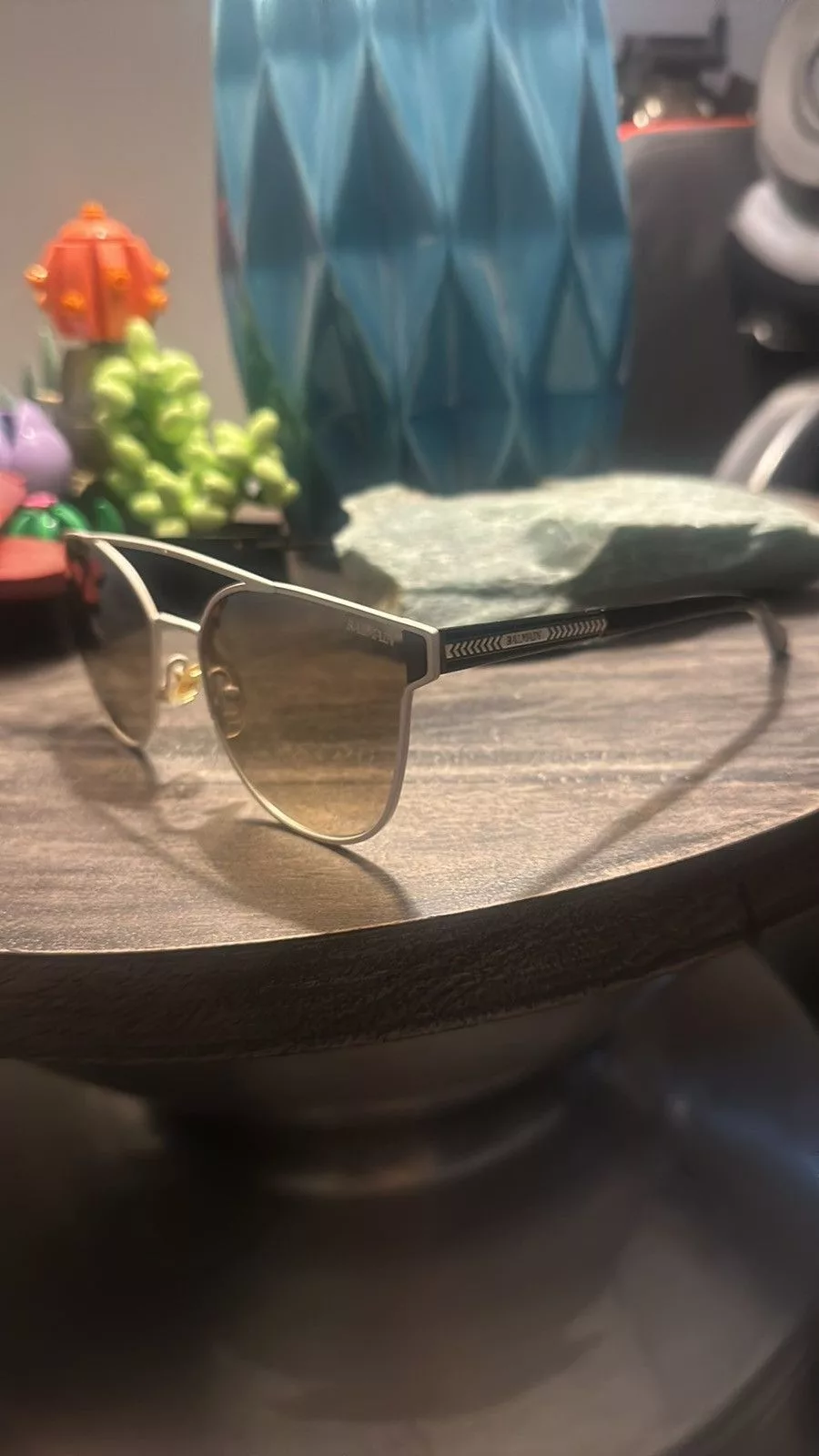 Balmain Sunglasses Balmain Aviator Sunglasses White