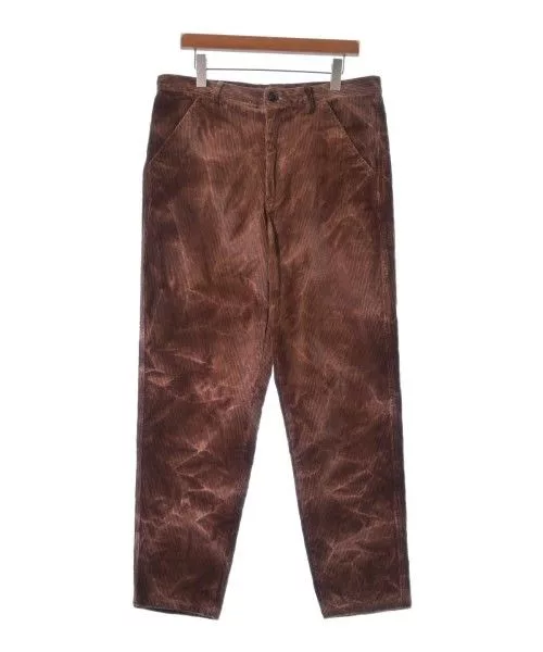 Comme des Garcons SHIRT Casual Pants Plain Slacks Cotton Brown
