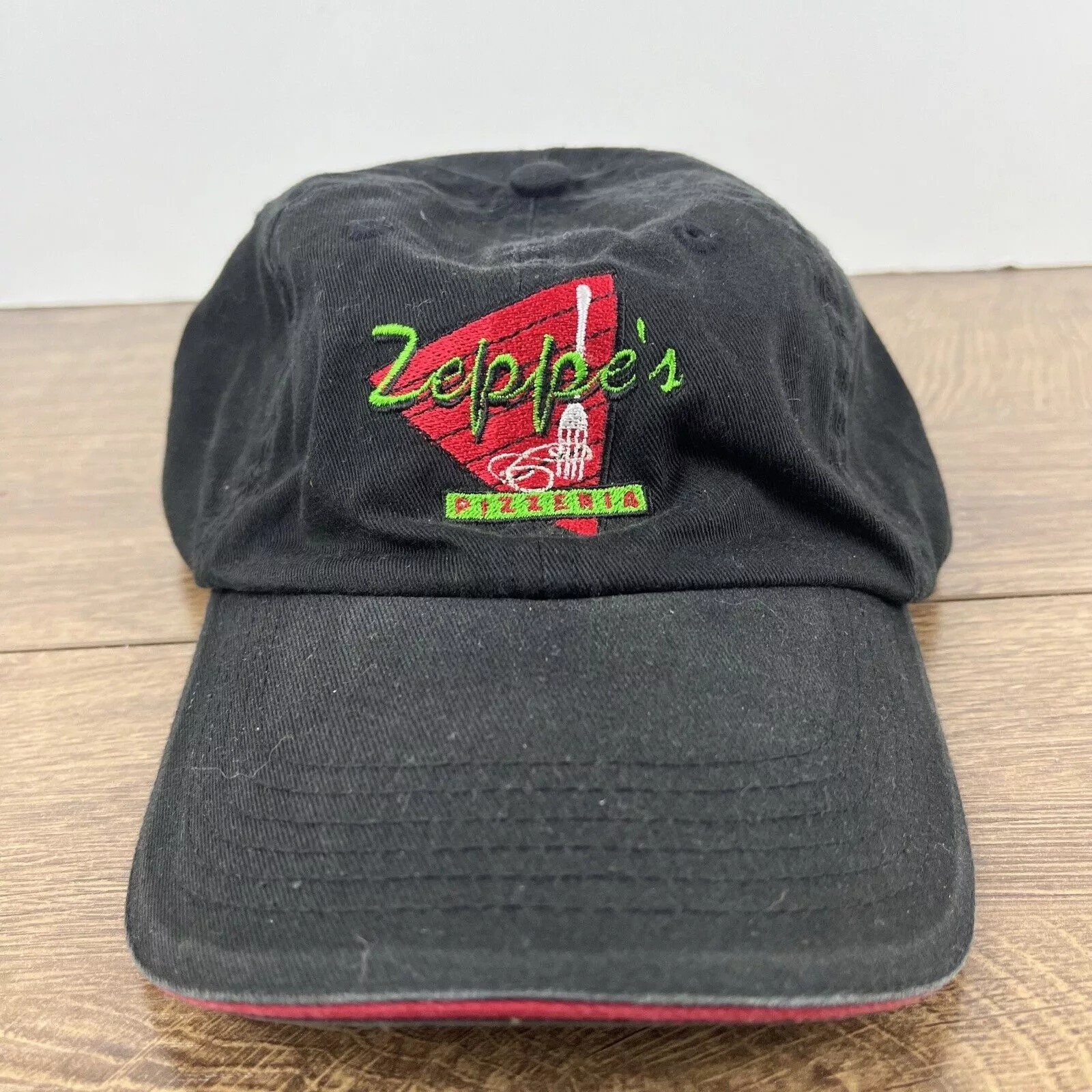 Other Hats Other Zeppe's Pizzeria Hat Adjustable Hat Black Hat Adjustable Bla