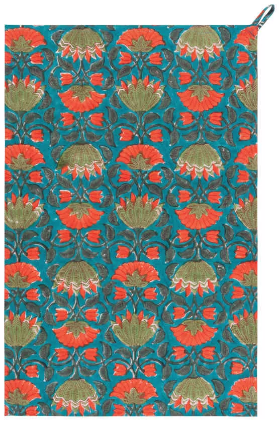 Block Print Allure Towel