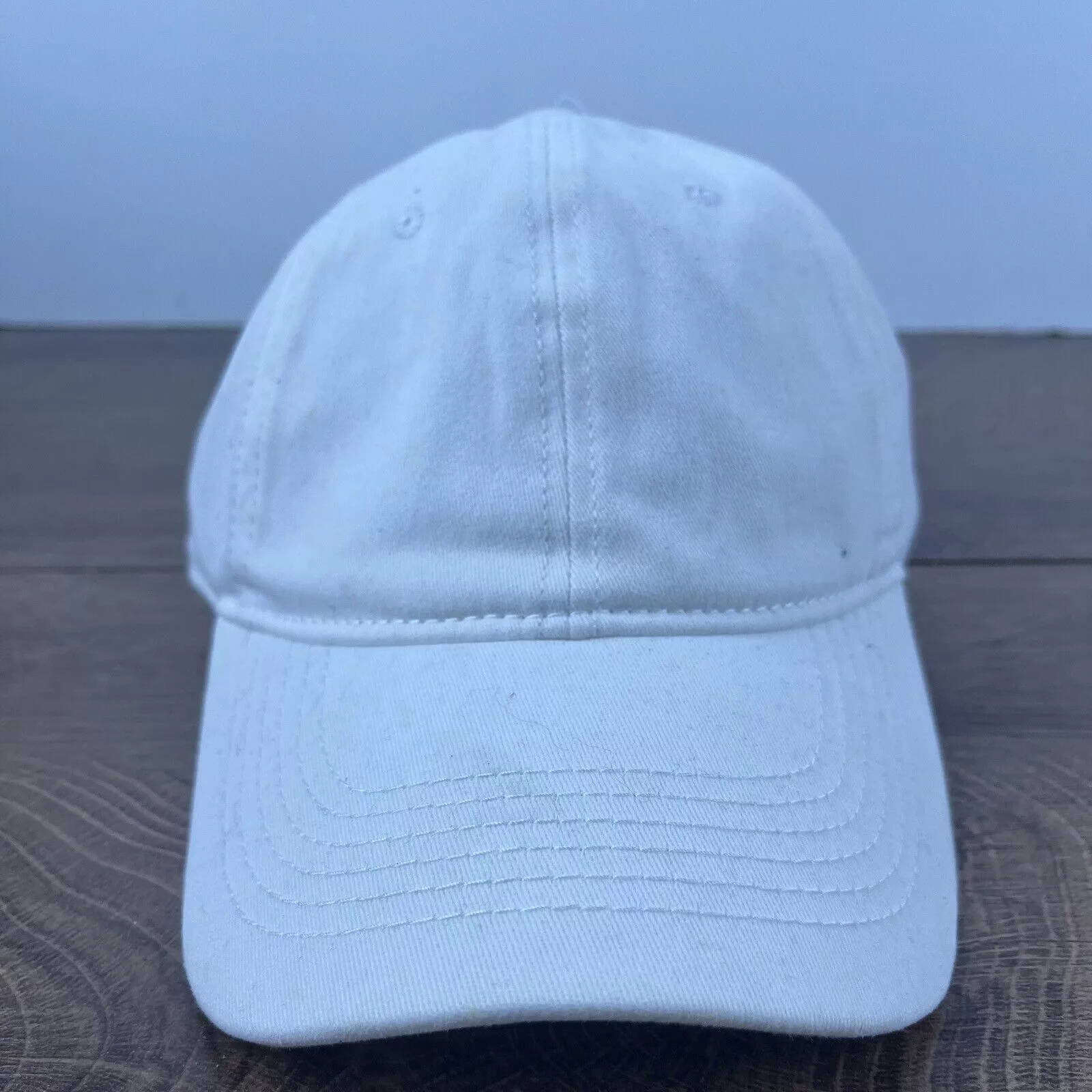 Other Hats Other Plain White Running Hat Athletic White Cap Hat Adjustable Ha