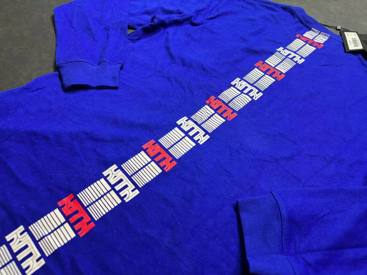 Kith Long Sleeve T Shirts Kith New Rare Race 3d Longsleeve Set Tee Large Supreme Mens Blue