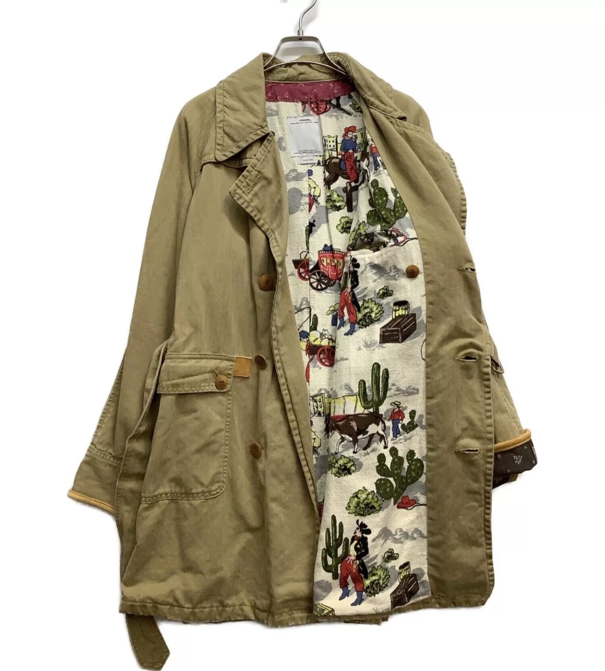 Visvim Light Jackets VISVIM 14AW HENDEE TRENCH COAT jacket Beige