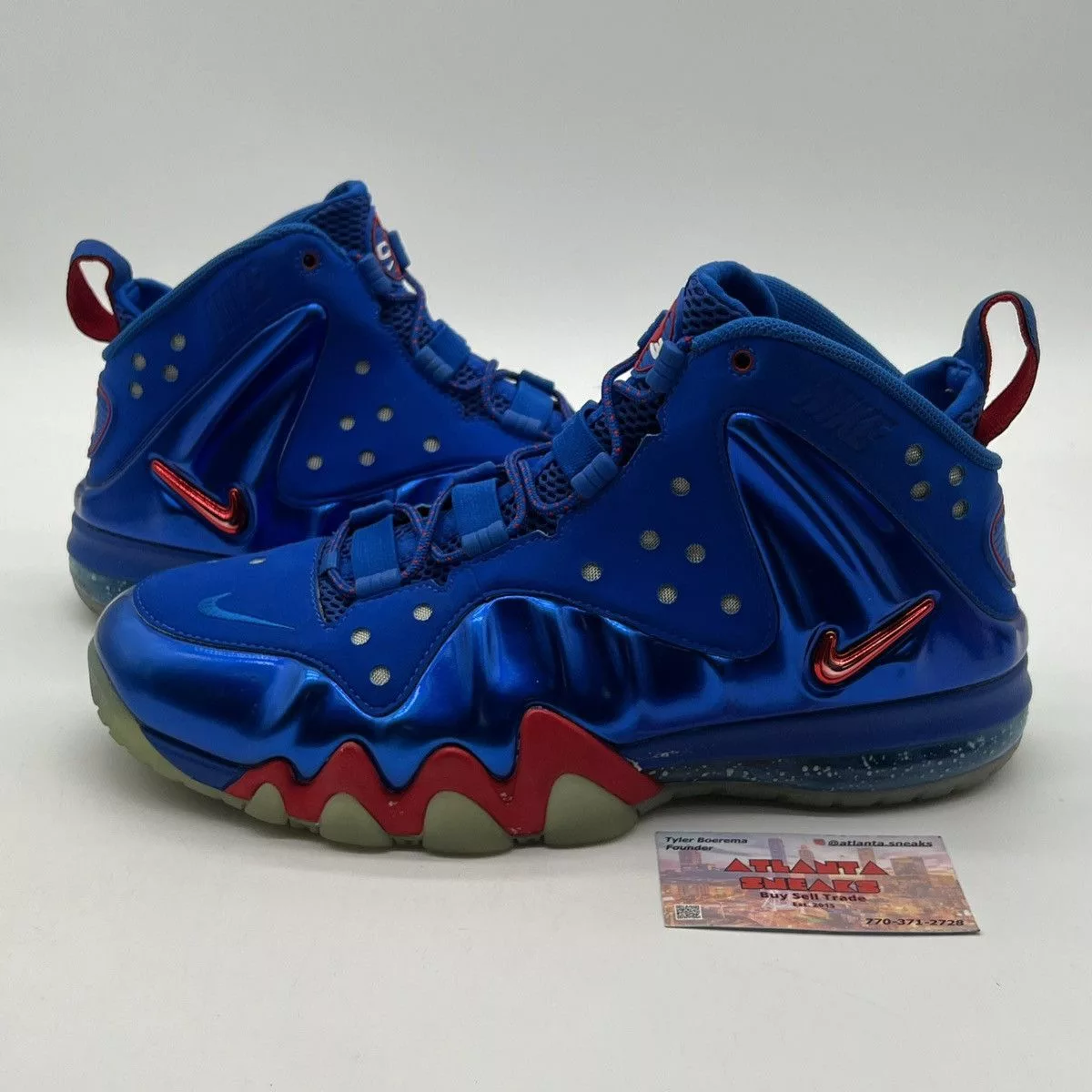 Nike Hi Top Sneakers Nike Barkley posite max sixers Blue