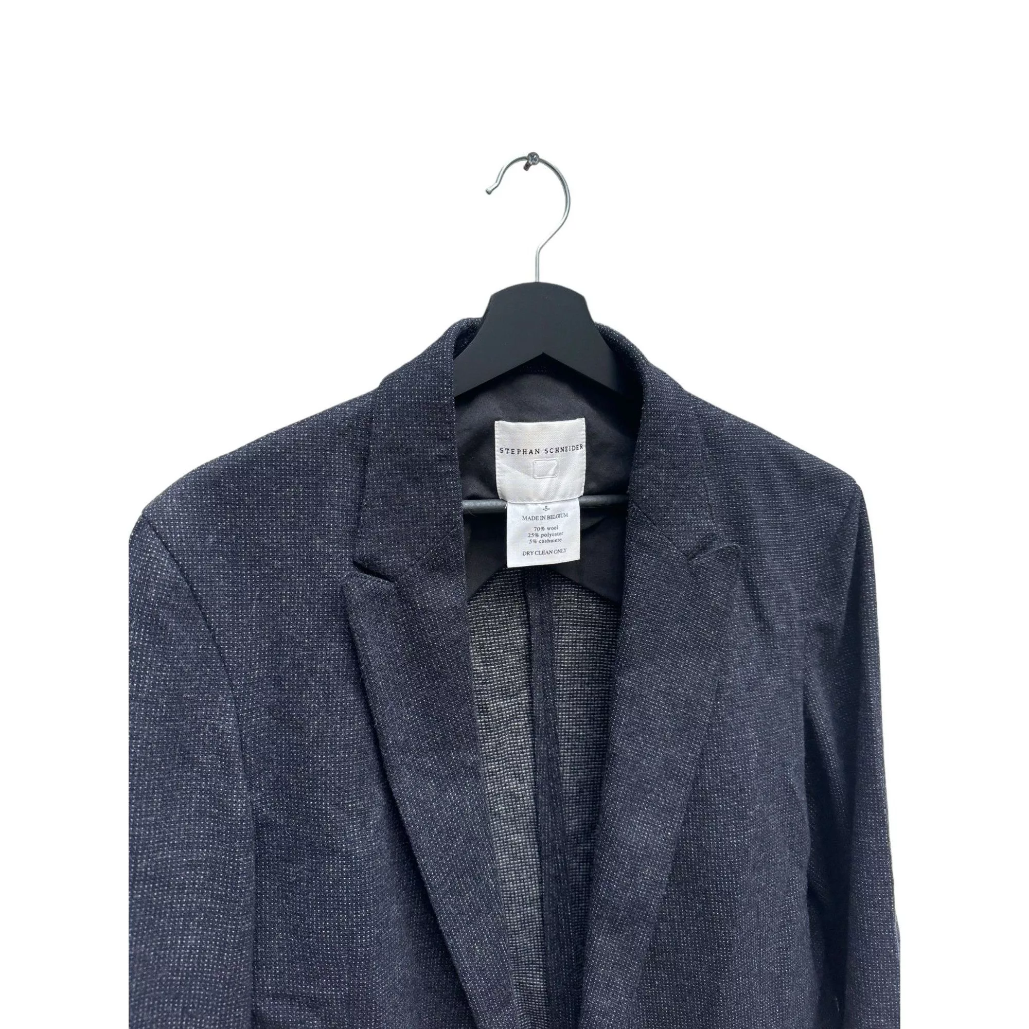Stephan Schneider Light Jackets Stephan Schneider Grey Wool Blazer Jacket Gray