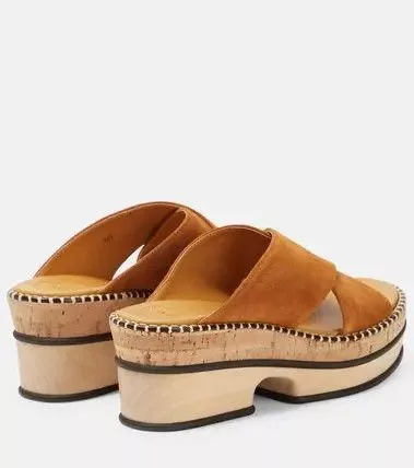 Chloe Mules Chloe o1loc1c0624 CHC22 Laia Mules in Caramello Multi