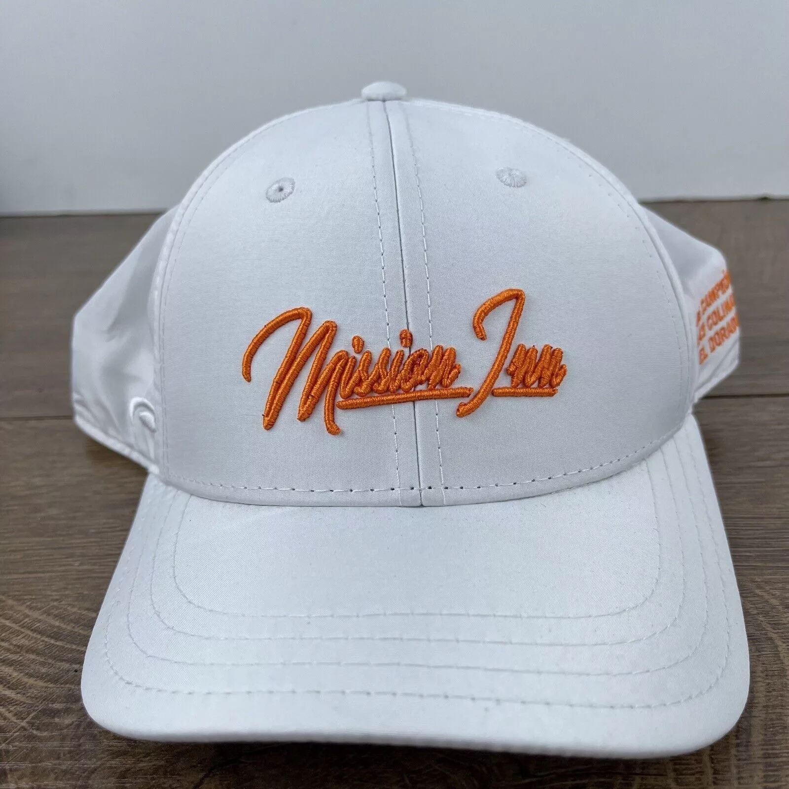 Other Hats Other Mission Inn Hat Mission Snapback Hat White Hat Adjustable Wh