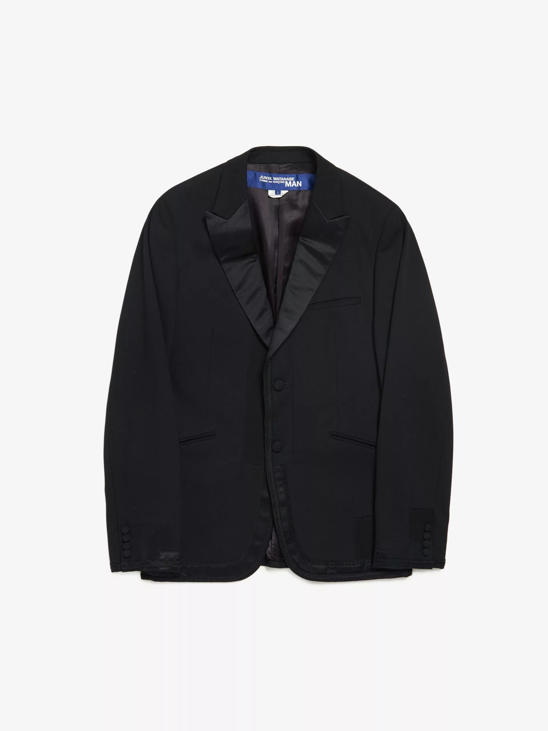 Junya Watanabe Light Jackets Junya Watanabe Black Sleeve Detailed Blazer