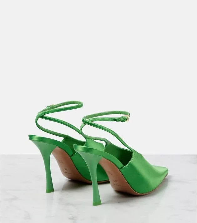 Givenchy Heels Givenchy o1srvl11e0624 Slingback Pumps in Green
