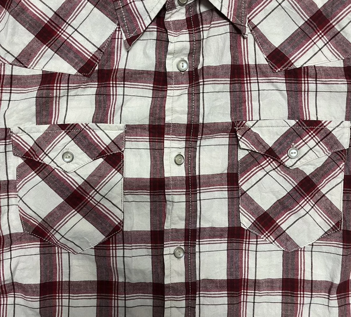 Edwin Shirts Button Ups Edwin Button Ups Shirt Red
