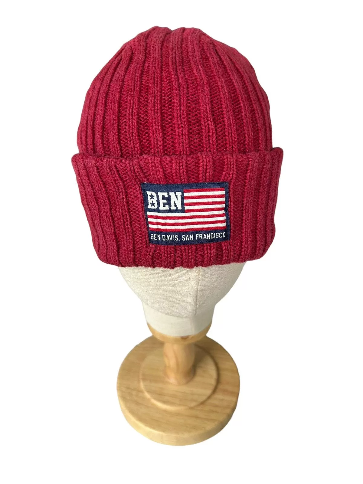 Ben Davis Hats Ben Davis × Japanese Brand BEN DAVIS beanie Hats 🔥 Red Streetwear