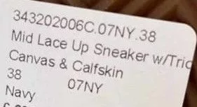 Celine Hi Top Sneakers Celine o1bcso1str0724 Mid Lace Up Sneaker Canvas & Calfskin in Navy Blue