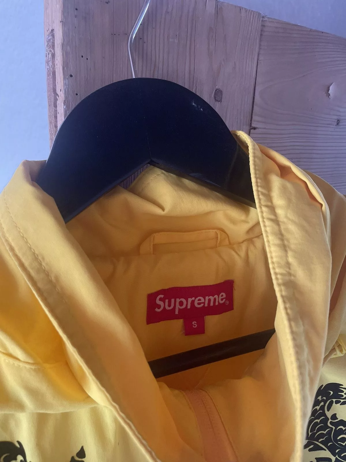 Supreme Light Jackets Supreme Dragon Track Jacket Yellow
