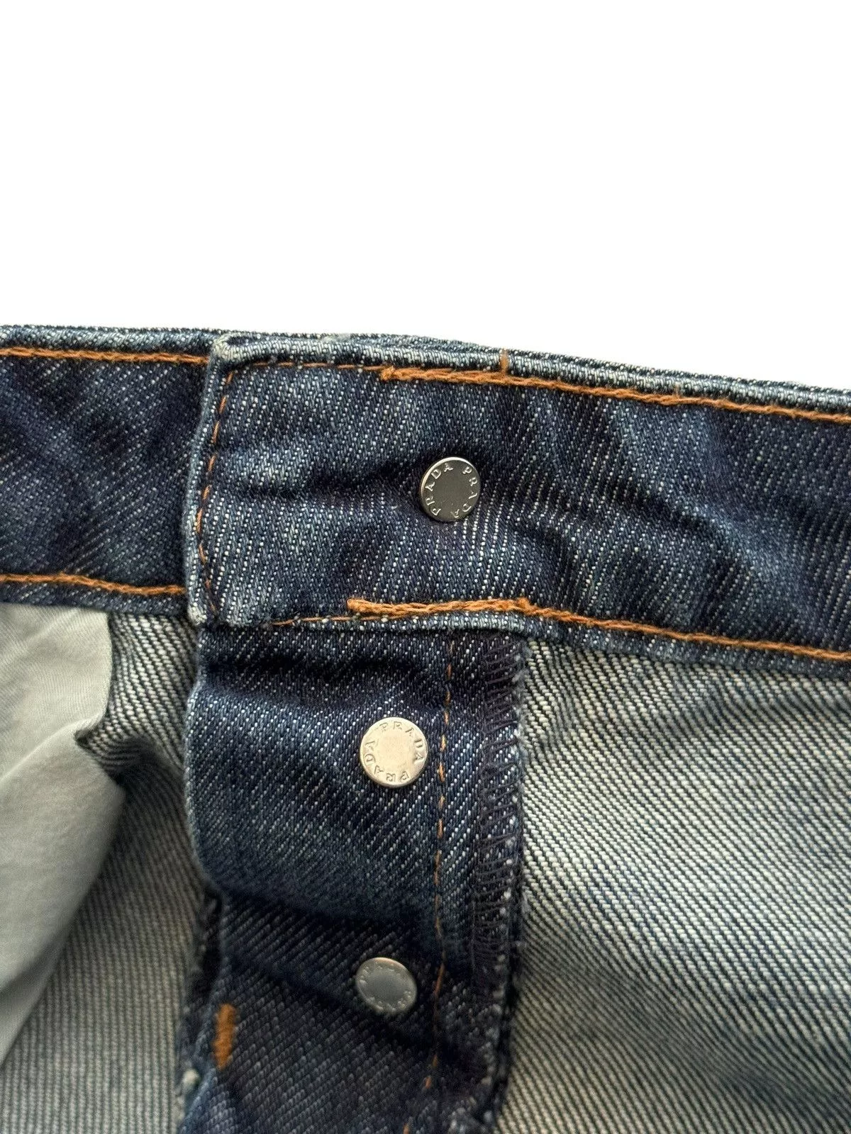 Prada Denim Prada Straight Fit Denim Blue Jean