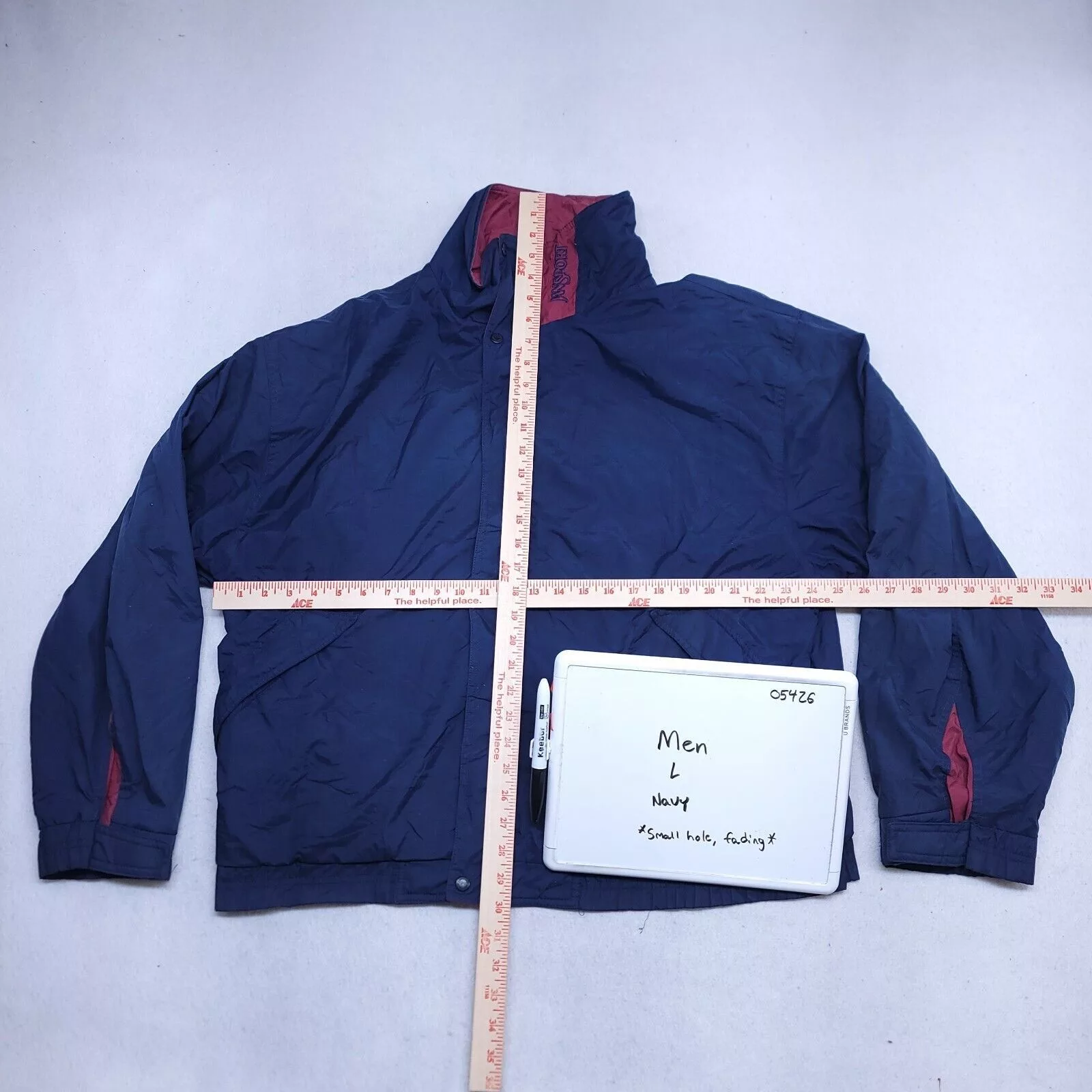 Jansport Heavy Coats Jansport Zip Up Casual Outdoor Jacket Mens Size L Blue