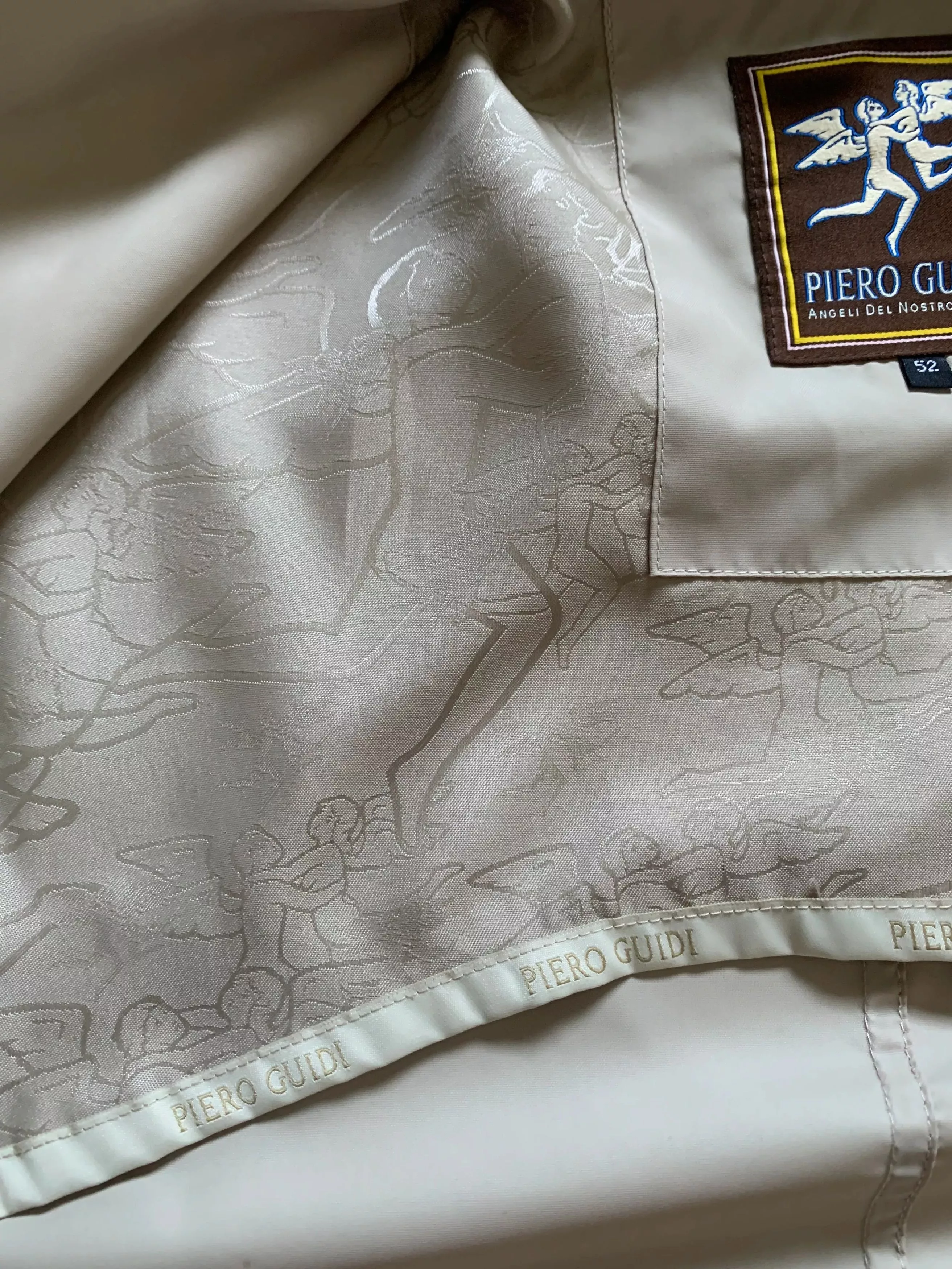 Guidi Light Jackets Piero Guidi Linea Bold light jacket White