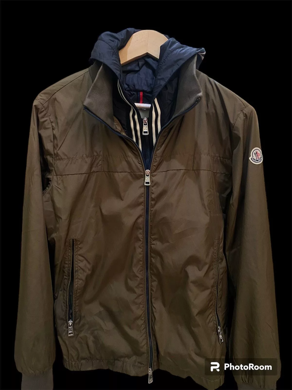 Moncler Light Jackets Moncler × Moncler Gamme Bleu × Moncler Genius Moncler alibert giubbotto Brown