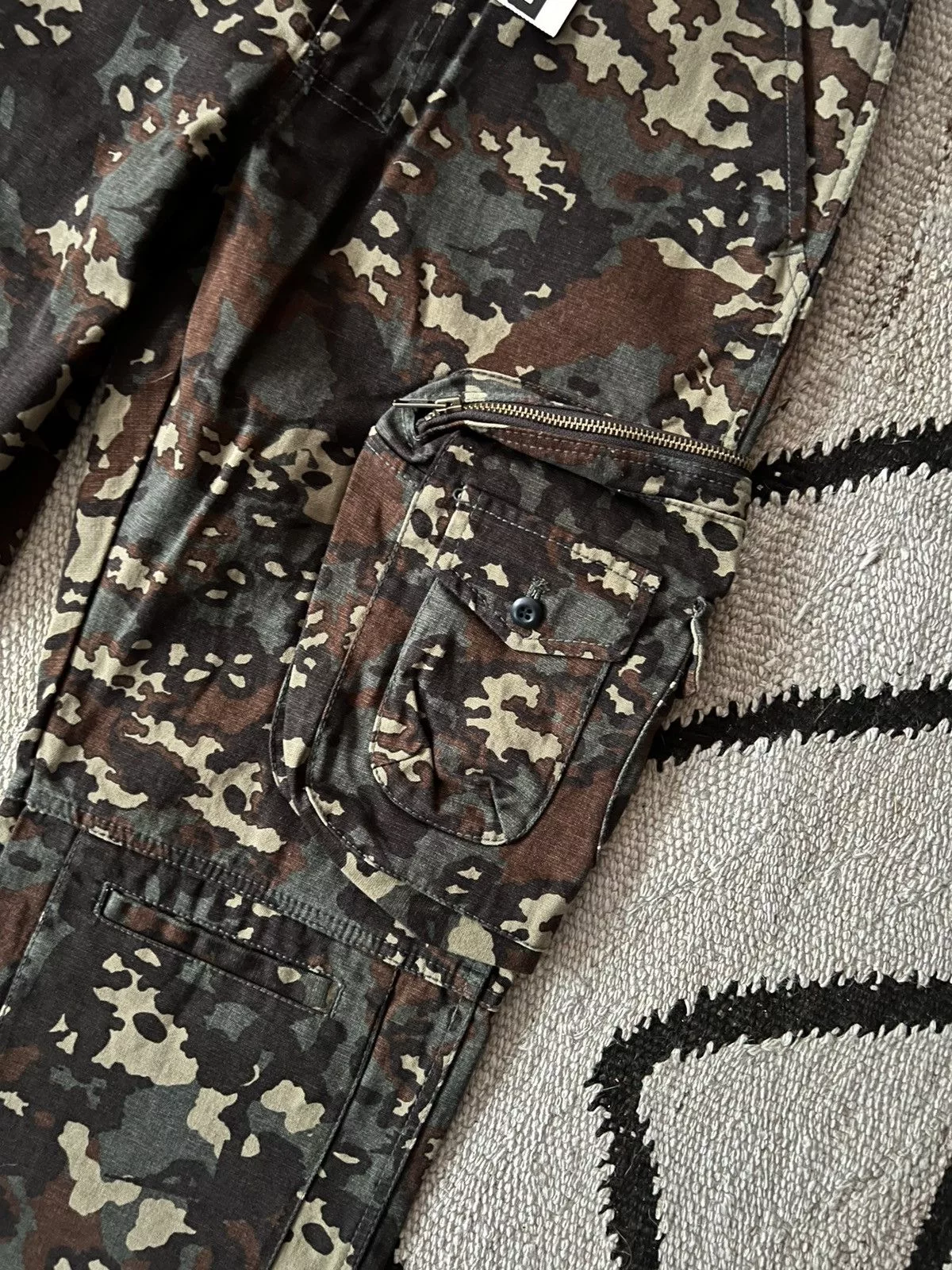 PPFM Casual Pants PPFM multi pocket camo pants