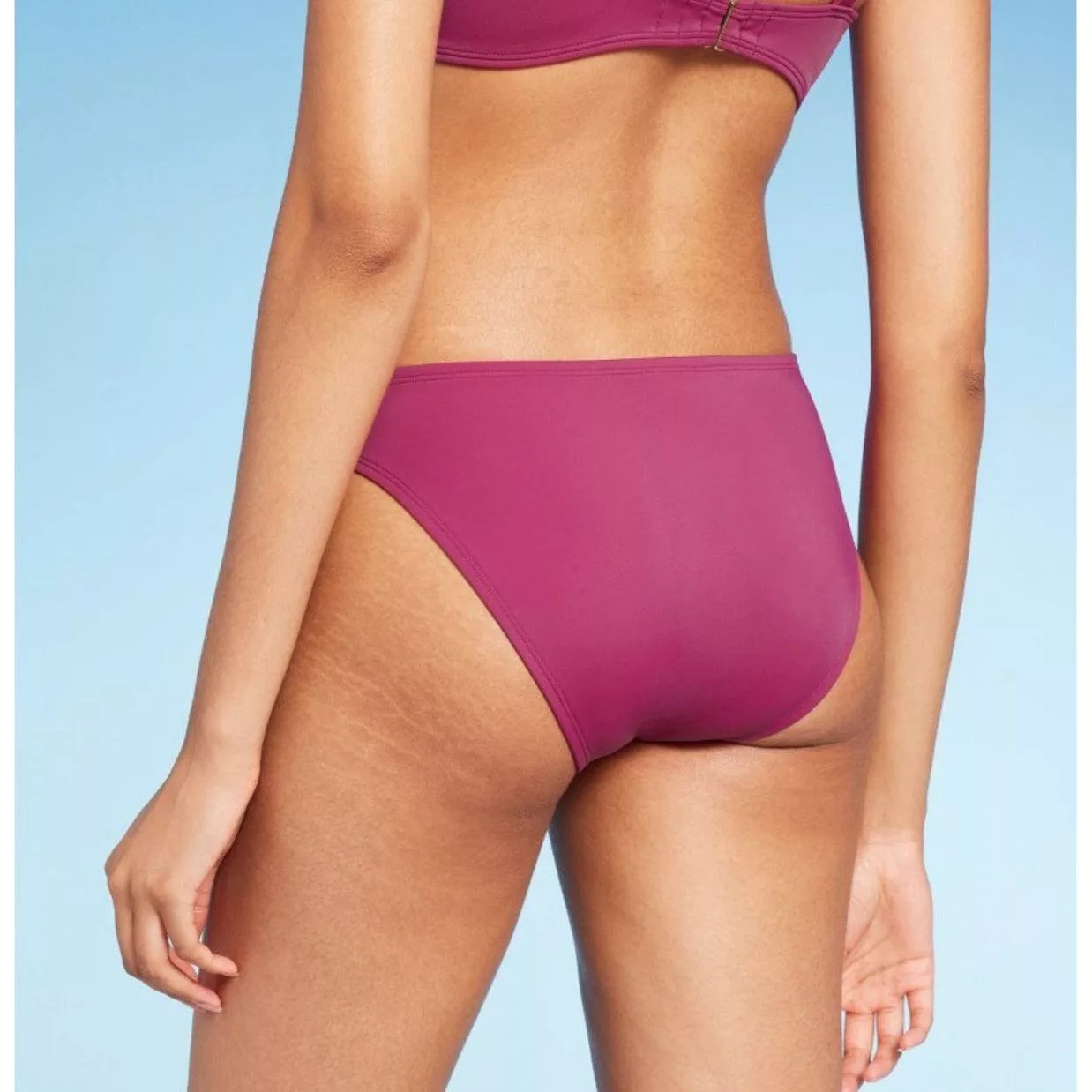 Other Socks Intimates Other Shade & Shore - Women's Low-Rise Medium Coverage Hipster Bik Purple