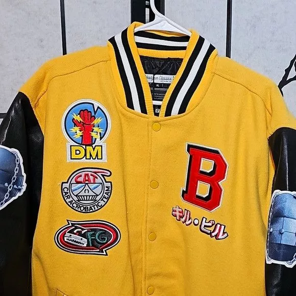 Other Bombers Other Kill Bill Varsity Jacket Coat Size XL NWT Multi