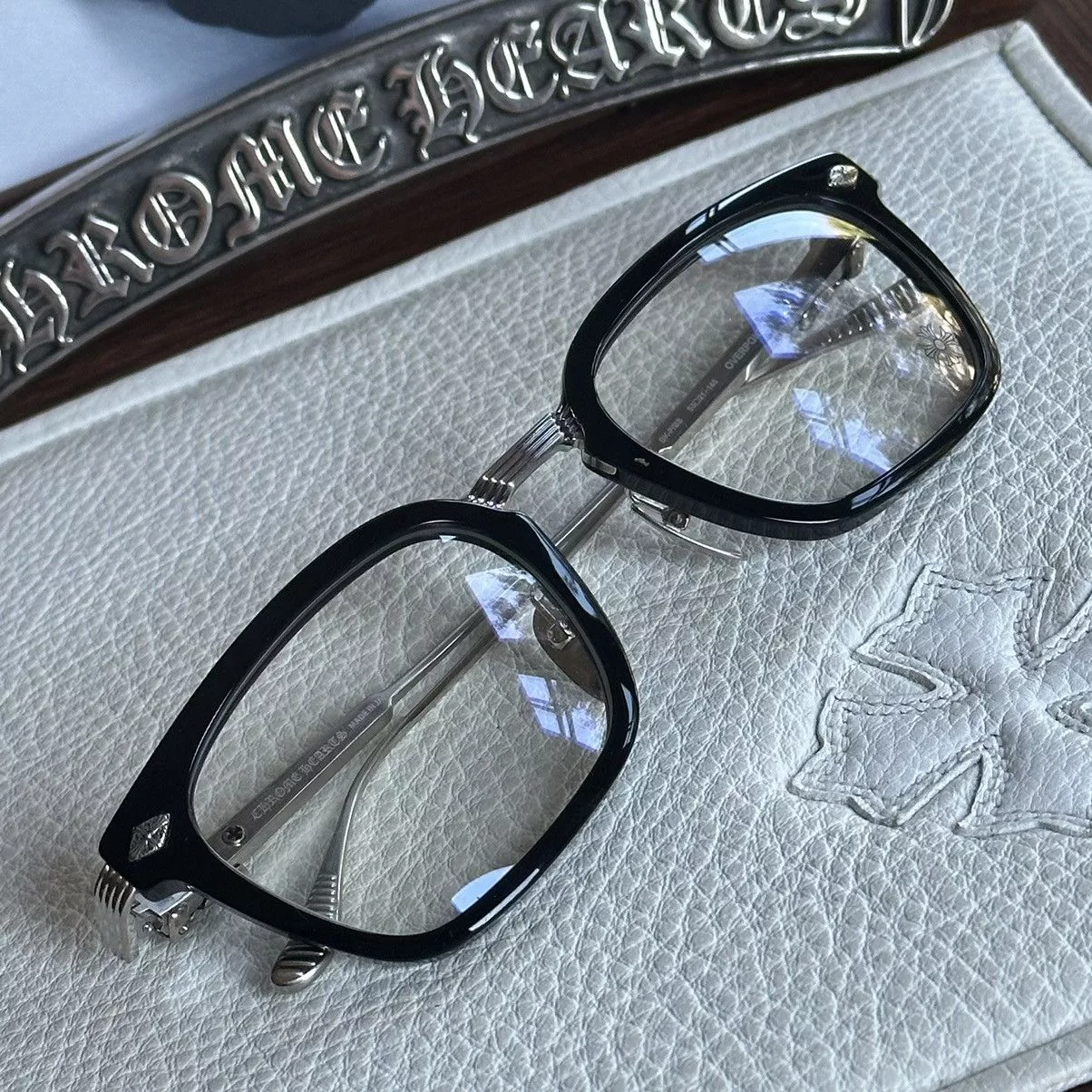 Chrome Hearts Sunglasses Chrome Hearts Overpoked Glasses Black