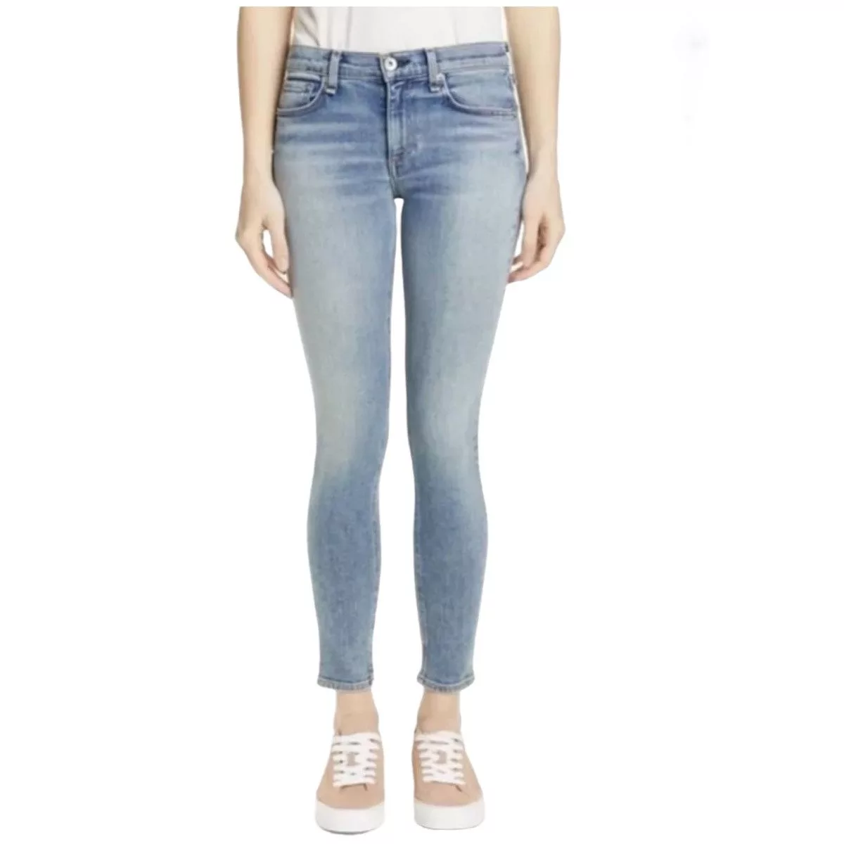 Rag & Bone Jeans Rag & Bone Nina high rise ankle skinny jeans Blue