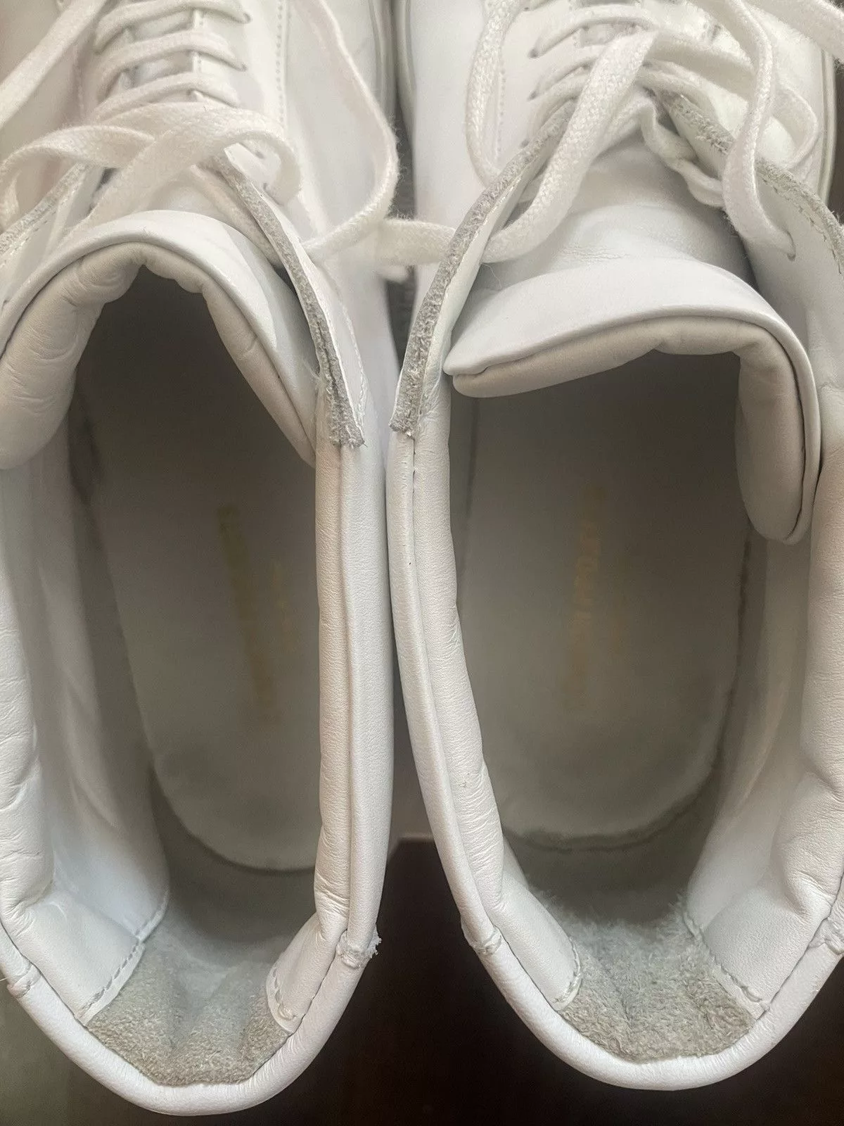 Common Projects Casual Leather Shoes Common Projects Achilles High White