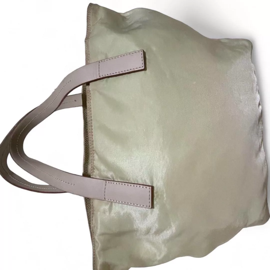 Prada Handle Bags Prada - Tessuto Basic Nylon Lino Beige Handbag City Card