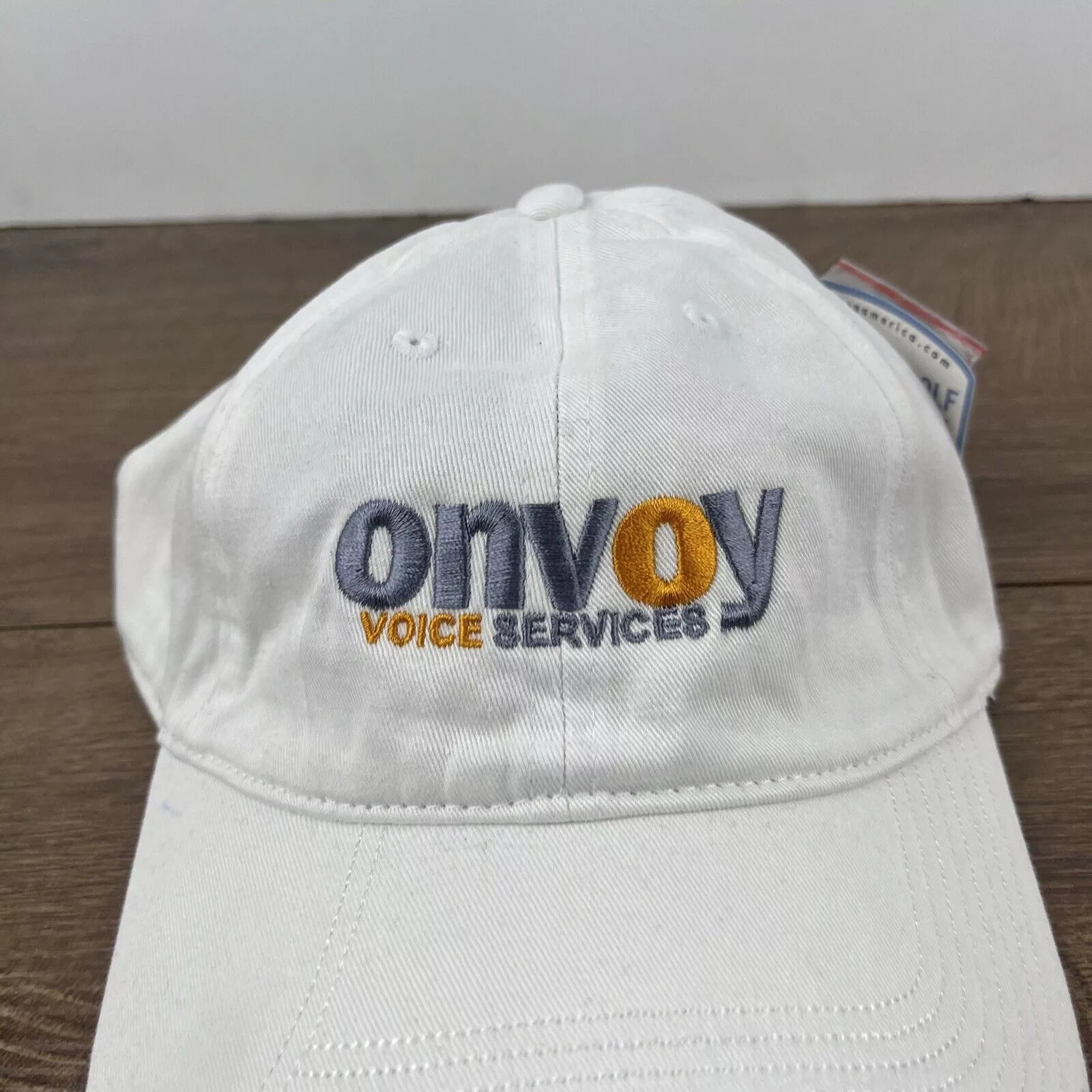 Other Hats Other Onvoy Hat Voice Services White Cap Hat Adjustable Hat White