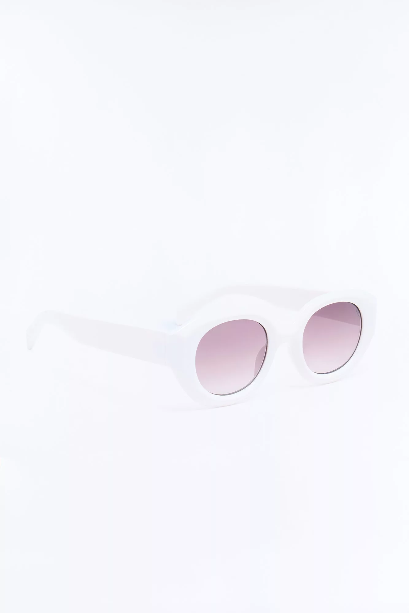 Change Your Mind Sunglasses - White