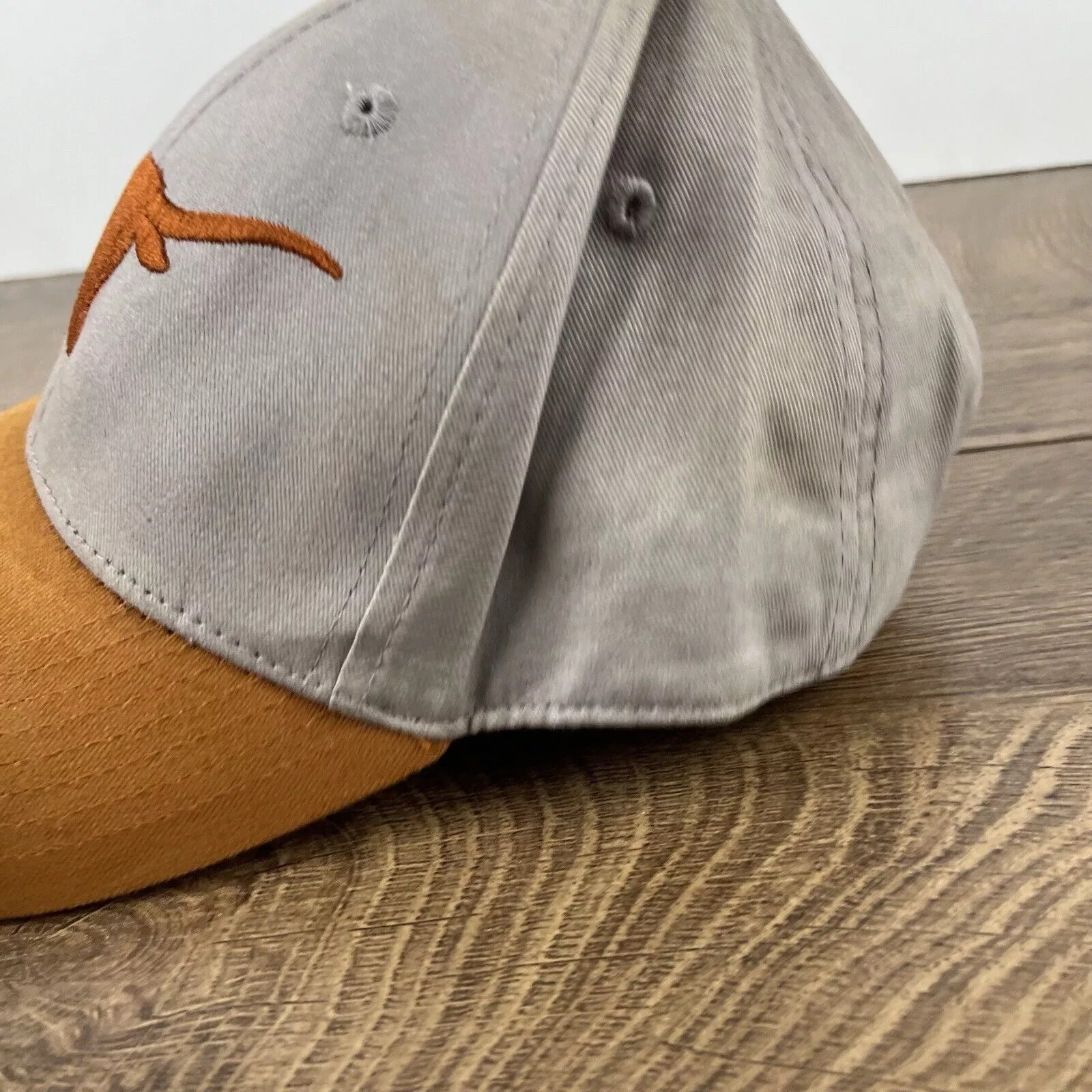Other Hats Other Texas Longhorns Gray Orange Hat Gray Hat Adjustable Hat Gray