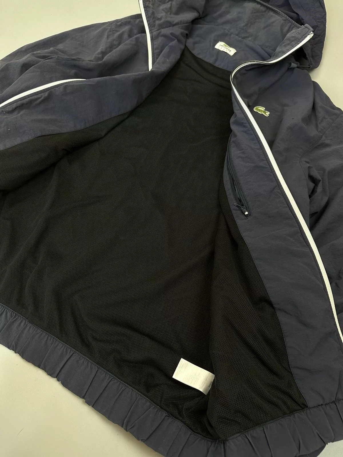 Lacoste Light Jackets Lacoste × Vintage Vintage light Jaket Lacoste y2k Blue