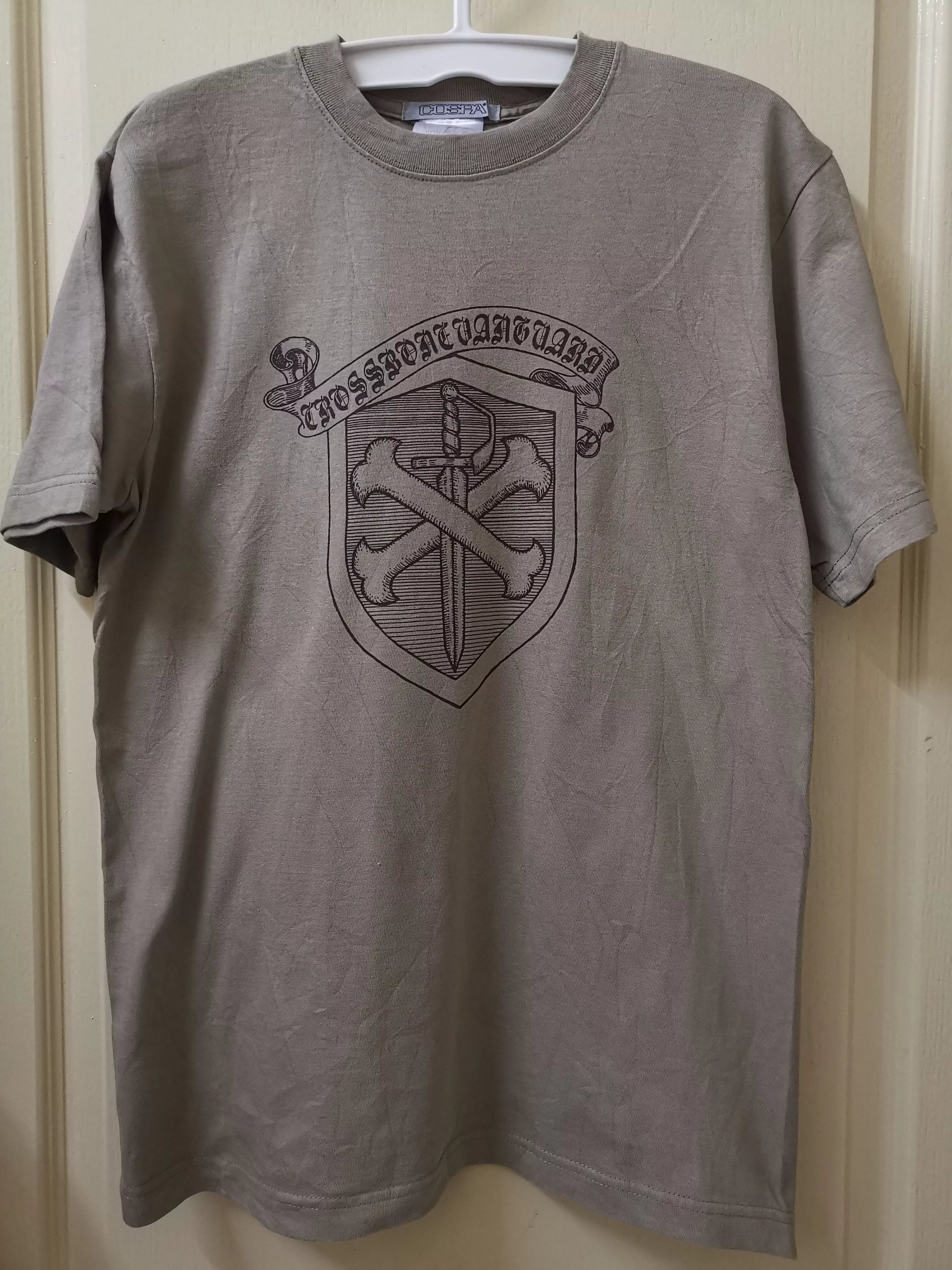 Anime Short Sleeve T Shirts Anime × Japanese Brand × Vintage Vintage Gundam Crossbone Vanguard Tshirt Green