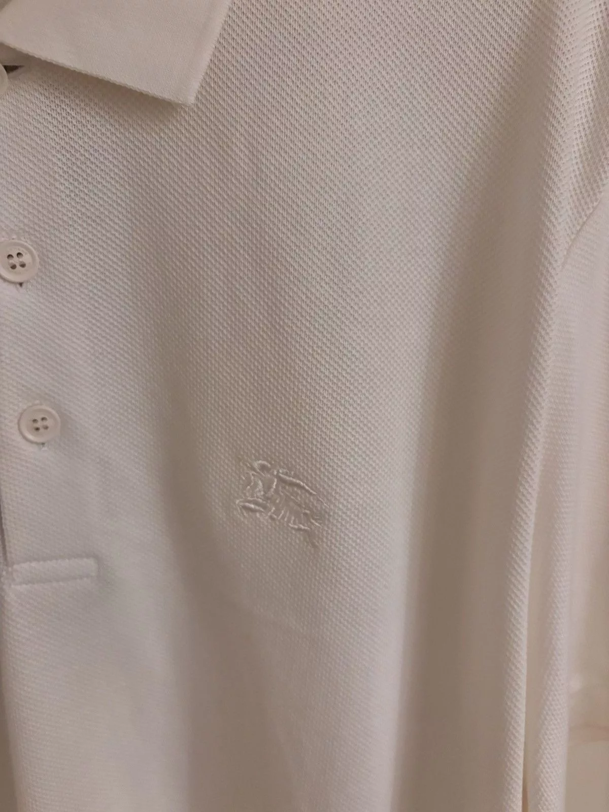 Burberry Polos Burberry polo White