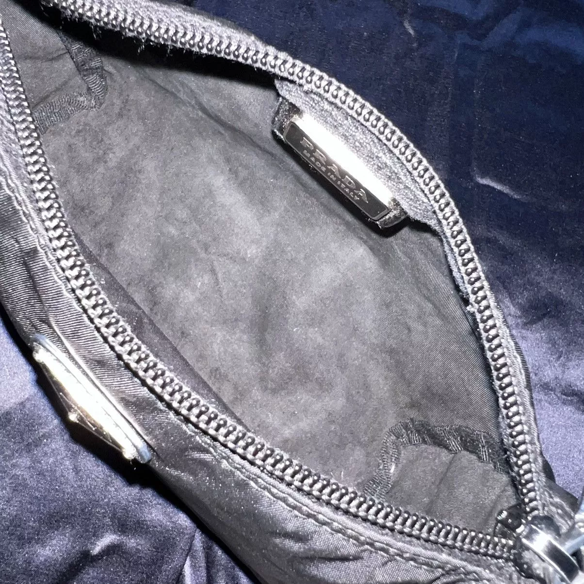 Prada Clutches Prada Black Tessuto Nylon Clutch Luxury