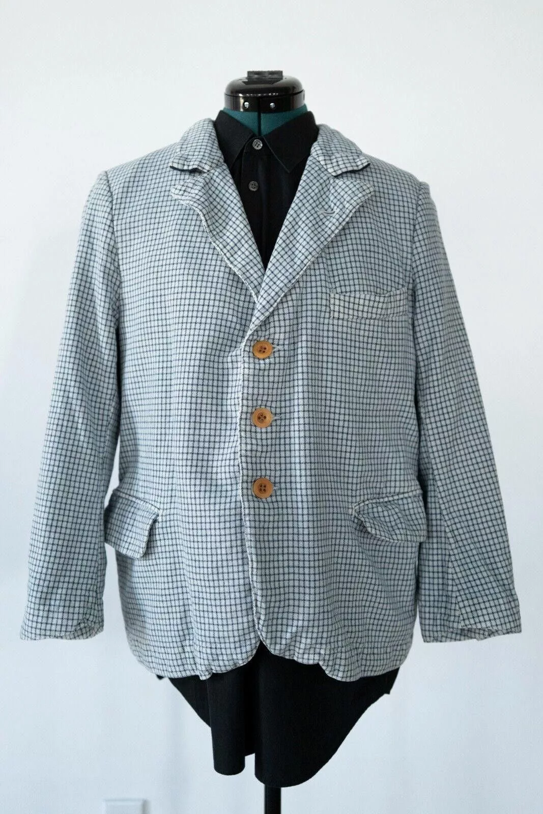 Visvim Jackets Visvim Womens Linen/Cotton Blazer Sz. 2 (M) Blue