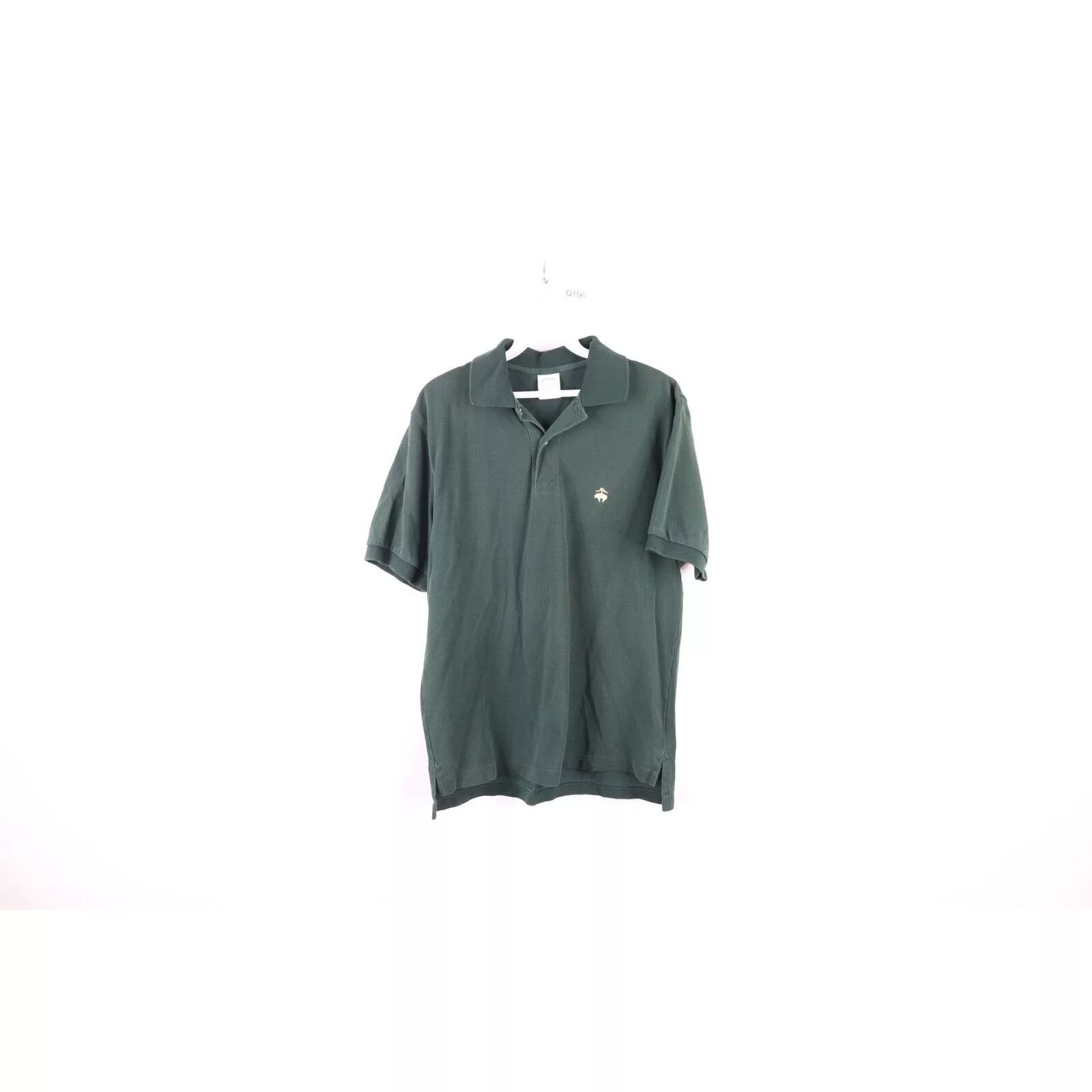 Brooks Brothers Polos Brooks Brothers Faded Collared Short Sleeve Golf Polo Green